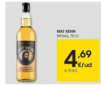 Eroski Mat Kenn Whisky 70cl oferta