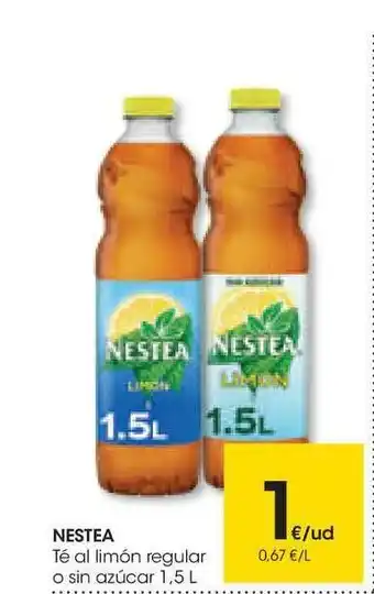 Eroski Nestea Té Al Limón Regular O Sin Azúcar 1,5L oferta