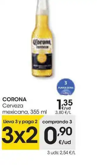 Eroski Corona Cerveza Mexicana 355ml oferta