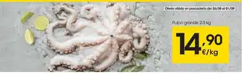 Eroski Pulpo Grande 2-3kg oferta