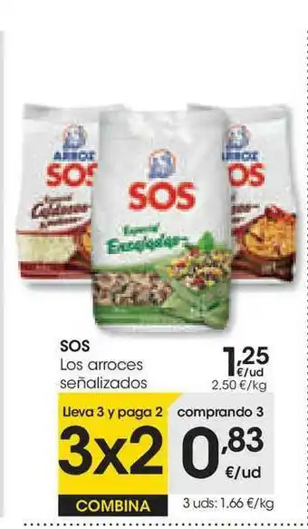 Eroski Sos Los Arroces Señalizados oferta