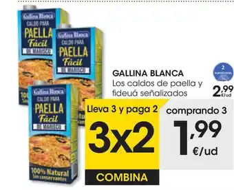 Eroski Gallina Blanca Los Caldos De Paella Y Fideuá Señalizados oferta