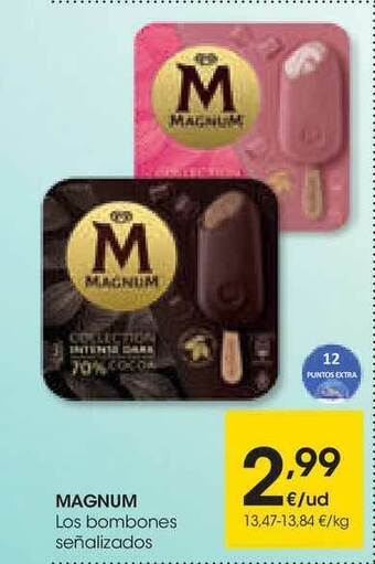 Eroski Magnum Los Bombones Señalizados oferta