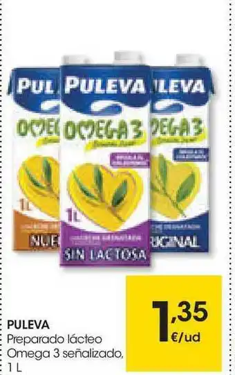 Eroski Puleva Preparado Lácteo Omega 3 Señalizado 1l oferta