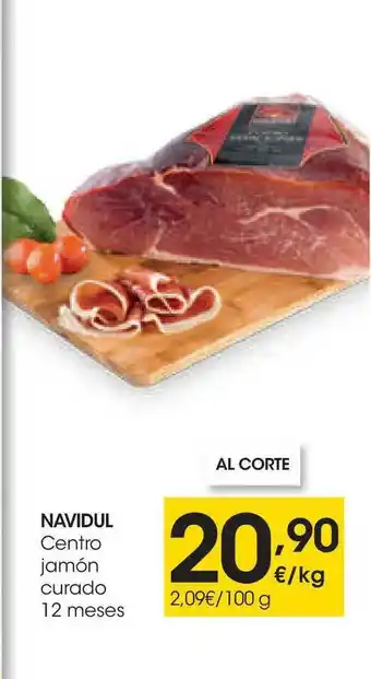 Eroski Navidul Centro Jamón Curado 12 Meses oferta