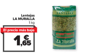Carrefour Lentejas LA MURALLA oferta