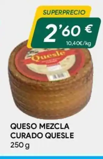 Masymas QUESO MEZCLA CURADO QUESLE 250 g oferta