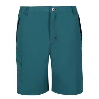 Decathlon Pantalones cortos leesville ii caminar para hombre verde pacífico oferta