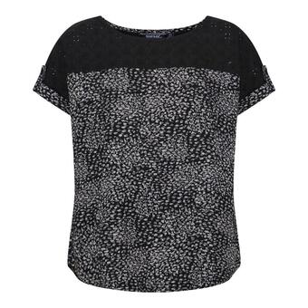Decathlon Camiseta jaida abstracto para mujer negro oferta