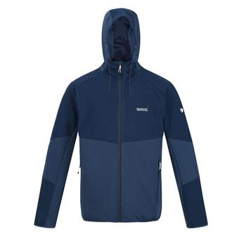 Decathlon Sudadera con cremallera highton pro con capucha para hombre vaquero luz de luna, oferta