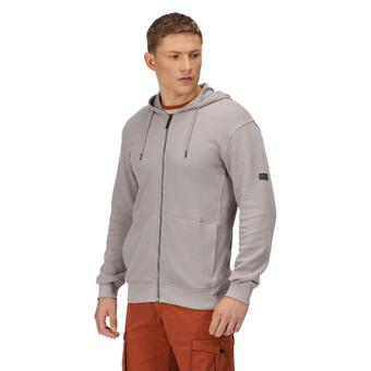 Decathlon Sudadera con cremallera lyman de polar para hombre gris mineral oferta