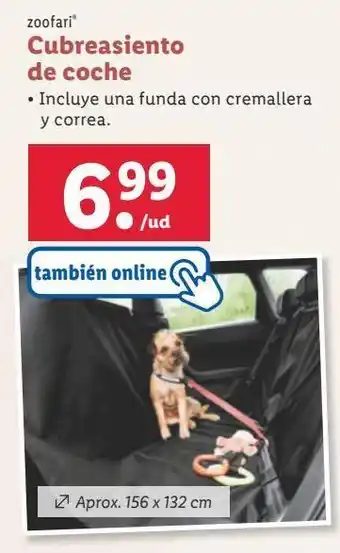 Lidl Cubre asiento coche oferta