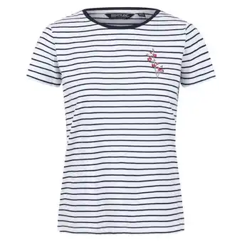 Decathlon Camiseta odalis flor para mujer marino oferta