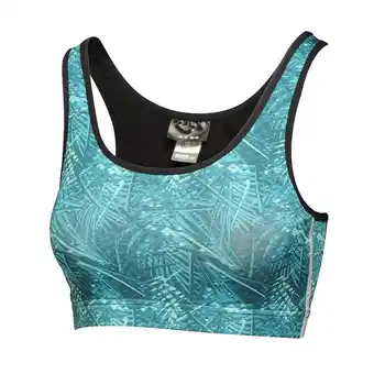 Decathlon Sujetador deportivo asana para mujer estampado cerámica oferta