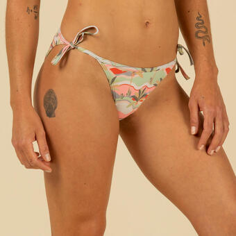 Decathlon Braguita bikini mujer surf lazos rojo oferta