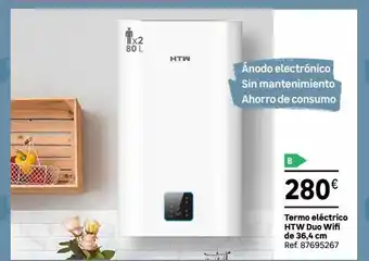 Leroy Merlin Termo eléctrico wifi oferta