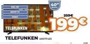 Pascual Martí Full hd smart tv hdr10 telefunken telefunken 40dtf423 40 101.6cm 259 € 1993 oferta