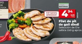 Dia Filet de pit de gall dindi oferta