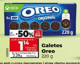 Dia Galetes Oreo 220g oferta