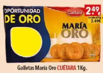 Supermercados Extremadura Galletas María Oro CUÉTARA 1Kg. oferta