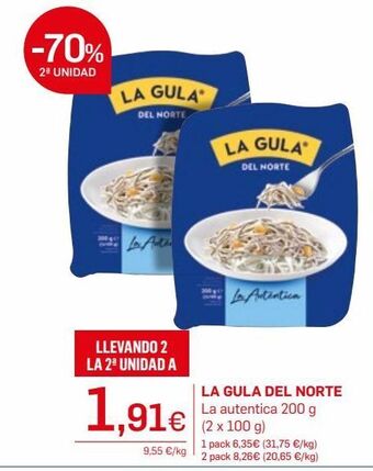 Supermercados Plaza Angulas en aceite la gula del norte oferta
