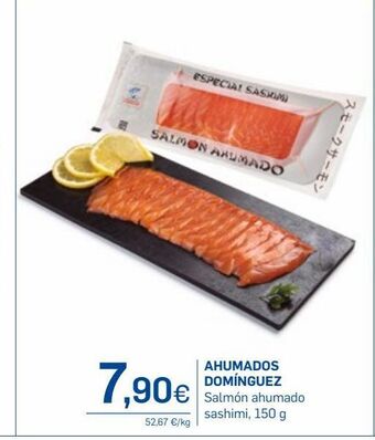Supermercados Plaza Salmón ahumado ahumados domínguez oferta