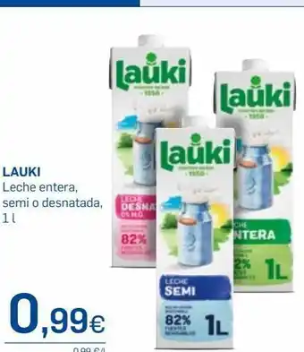 Supermercados Plaza Leche entera, semi o desnatada oferta