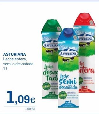 Supermercados Plaza Leche central lechera asturiana oferta