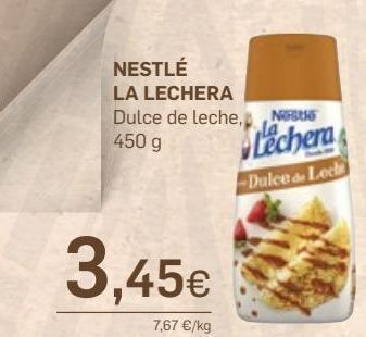 Supermercados Plaza Dulce de leche la lechera oferta