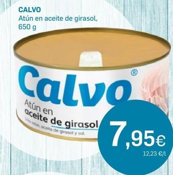 Supermercados Plaza Atún en aceite de girasol calvo oferta