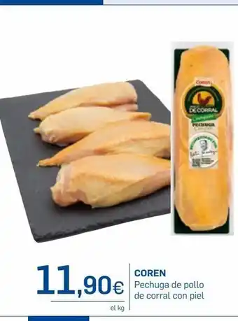 Supermercados Plaza Pechuga de pollo coren oferta