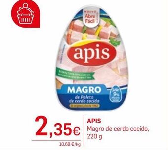 Supermercados Plaza Magro de cerdo apis oferta