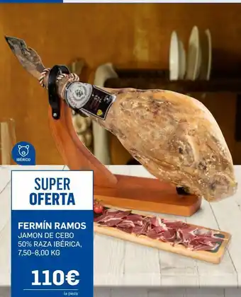 Supermercados Plaza Jamón ibérico de cebo fermín ramos oferta