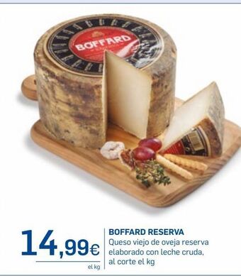 Supermercados Plaza Queso viejo boffard oferta