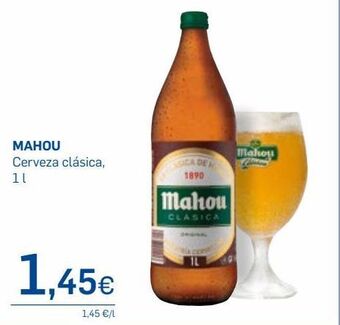 Supermercados Plaza Cerveza mahou oferta
