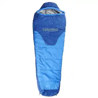 Decathlon Saco de dormir de dos estaciones en fibra hueca columbus outdoor oferta