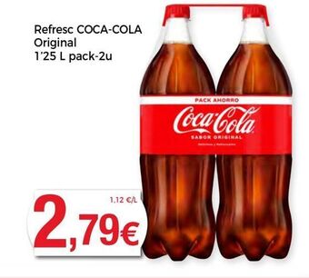Supermercats Jespac Refresco de cola coca-cola oferta