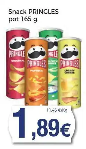 Snacks pringles