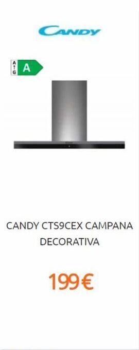 Eureka Electrodomésticos Campana decorativa candy oferta