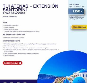Tui Travel PLC Hoteles oferta