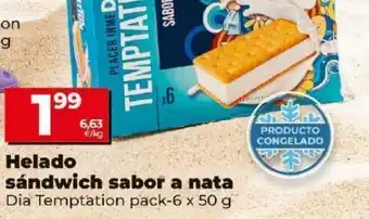 Dia Helado sandwich dia oferta
