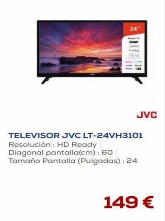 Euronics Smart tv jvc oferta
