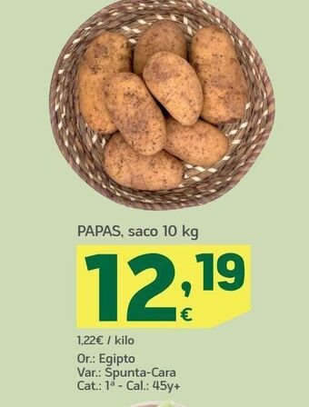 HiperDino Patatas oferta