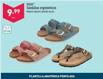 ALDI WALKXⓇ Sandalias ergonómicas oferta