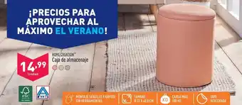 ALDI HOME CREATIONⓇ Caja de almacenaje oferta