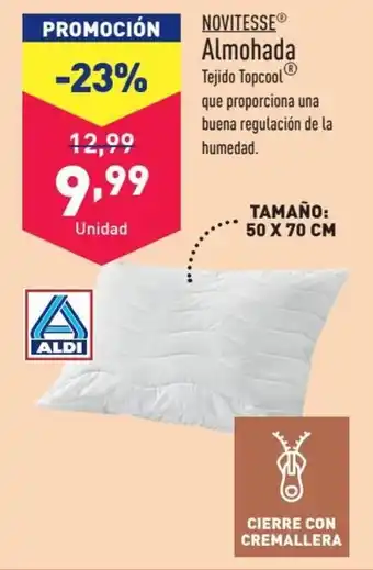ALDI NOVITESSEⓇ Almohada oferta