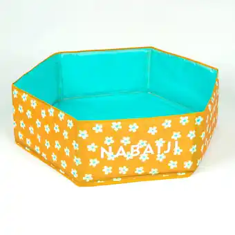Decathlon Minipiscina tidipool niños flores bolsa estanca diámetro 88,5 cm oferta