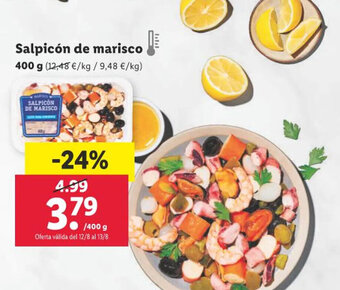 Lidl Salpicón de marisco 400 g oferta