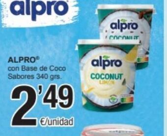 SPAR Fragadis Yogur alpro oferta