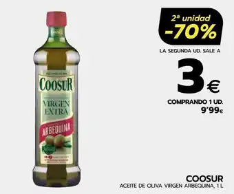 BM Supermercados Aceite de oliva virgen coosur oferta